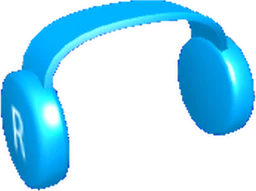 Blue Headphones