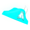 Blue Pirate Hat
