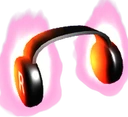 Flaming Headphones
