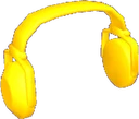 Golden Headphones