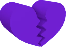 Broken Candy Heart