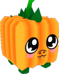 Neon Pumpkin Dino