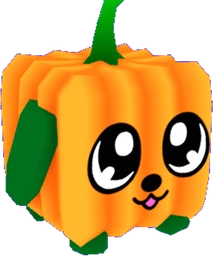 Neon Pumpkin Doggy