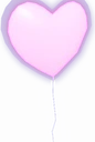 Pink Heart Balloon