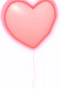 Red Heart Balloon