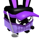 Shiny Golfer Bunny