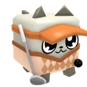 Shiny Golfer Kitty