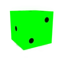 Shiny Lucky Dice