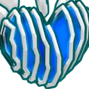 Shiny Mythic Peppermint Heart
