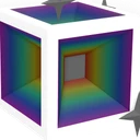 Shiny Prisma Cube