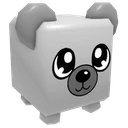 Shiny Silver Bear