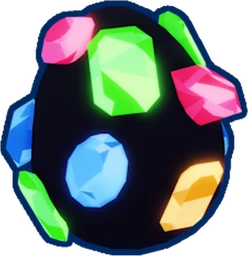 Neon Crystal Egg