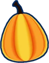 Neon Pumpkin Egg
