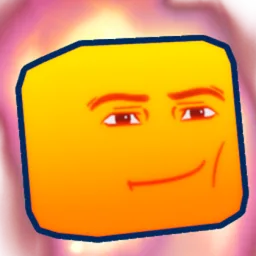 Man Face Cube