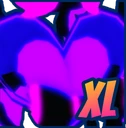 Mythic XL Blackened Heart