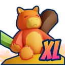Mythic XL Capybara Plushie