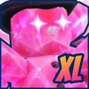 Mythic XL Crystal Snowman