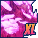 Mythic XL Sapphire Crystal Dragon