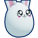 Round Egg Bunny