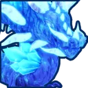 Sapphire Crystal Dragon