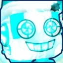 Shiny Christmas Robot
