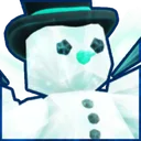 Shiny Crystal Snowman