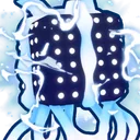 Shiny Dark Jellyfish