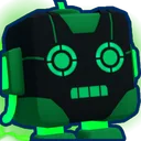 Shiny Dark Robot