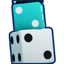 Shiny Dice Stack