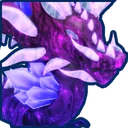 Shiny Emerald Crystal Dragon