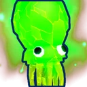 Shiny Fire Squid