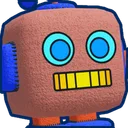 Shiny Giant Plush Robot