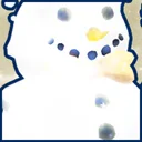 Shiny Giant Snowman