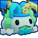 Shiny Jester Axolotl Plushie