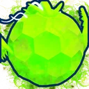 Shiny Leviathan Golfball