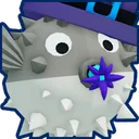 Shiny Lucky Pufferfish