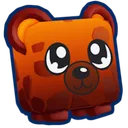 Shiny Magma Bear