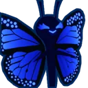 Shiny Monarch Moth