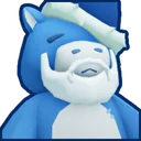 Shiny Mythic Santa Capybara Plushie