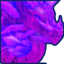 Shiny Mythic Sapphire Crystal Dragon