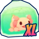 Shiny Mythic XL Axolotl Plushie