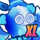 Shiny Mythic XL Blue Raspberry Snowcone