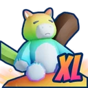 Shiny Mythic XL Capybara Plushie
