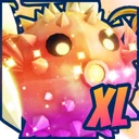 Shiny Mythic XL Carrot Pufferfish