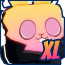 Shiny Mythic XL Chocolate Bunny
