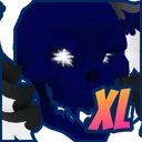 Shiny Mythic XL Darkened Skull