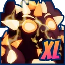 Shiny Mythic XL Dragon Plushie