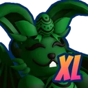 Shiny Mythic XL Easter Bunny Plushie