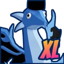 Shiny Mythic XL King Seahorse