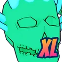 Shiny Mythic XL OG Sinister Skull